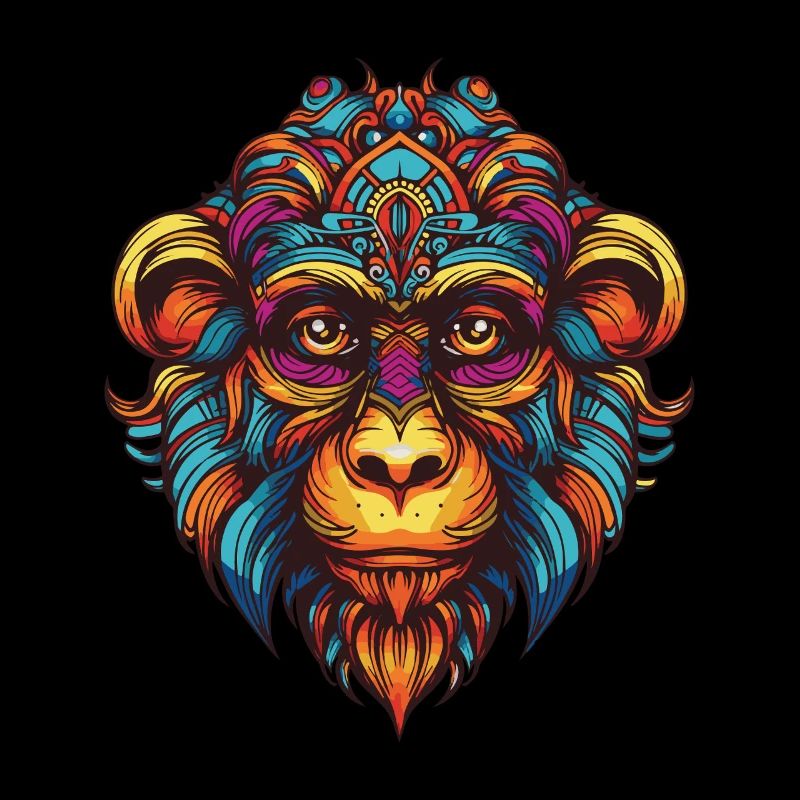 Portrait de singe