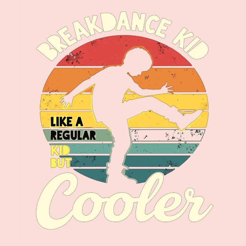 Breakdance Kid Breakdancer Retro Dance B-Boys