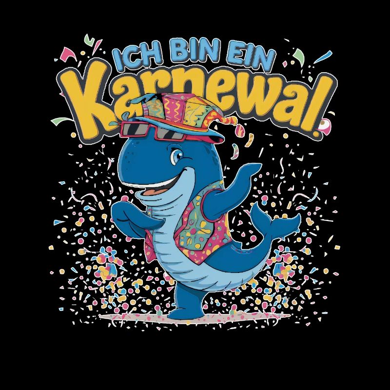 Ich Bin Ein Karnewal Lustiger Wal