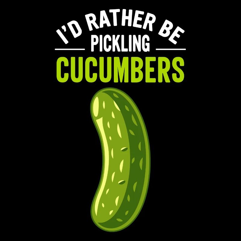 Cornichon à l’aneth Je suis l’un des cornichons