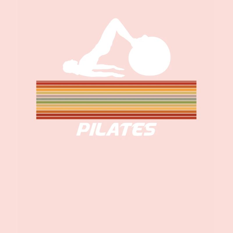Pilates With Retro Stripe Design