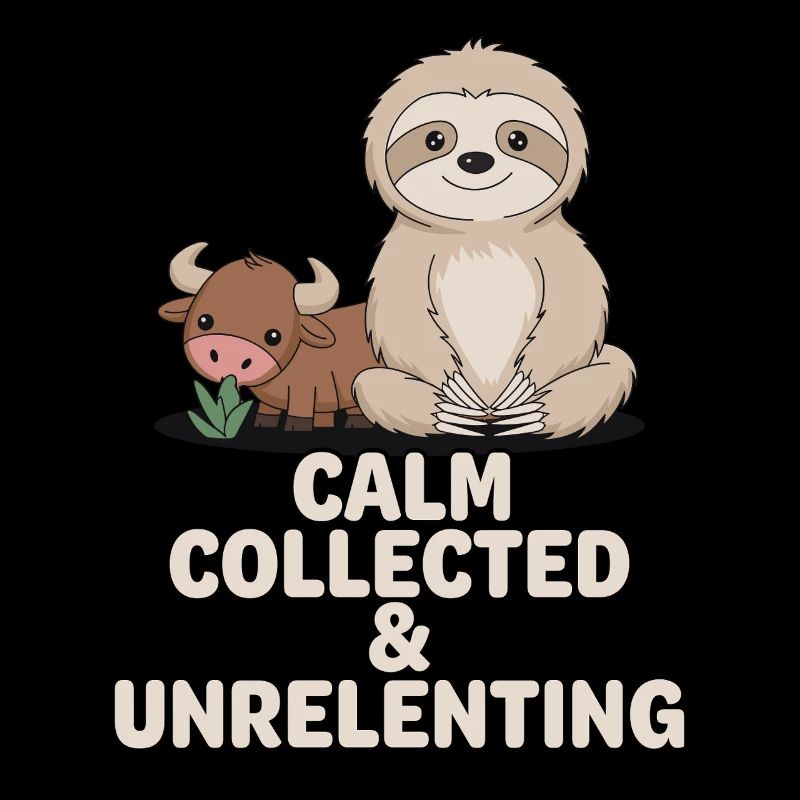 Taurus Zodiac Sign Sloth: Calm, Collected &