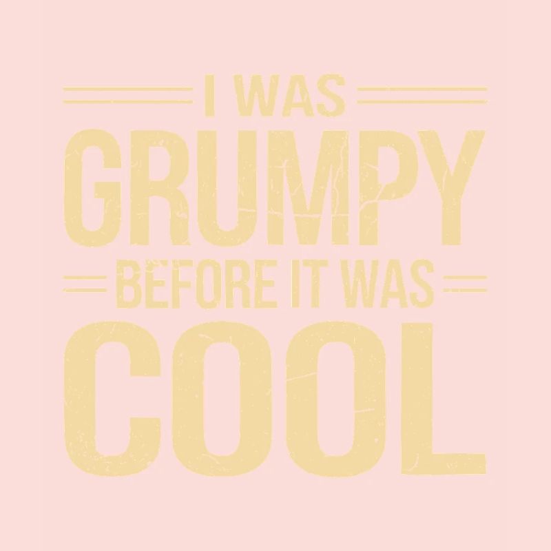 Grumpy Old Man Grumpy
