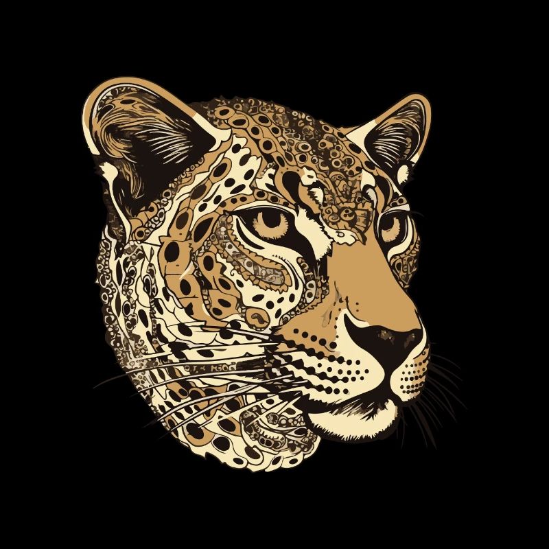 Portrait de guépard