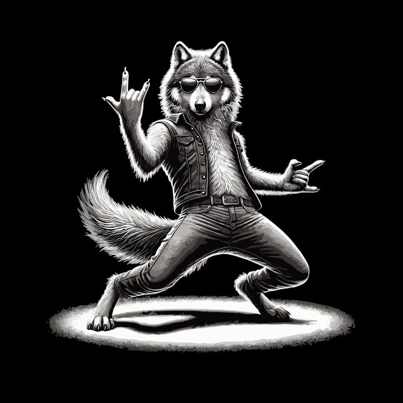 Rockiger Wolf – Cool & Wild