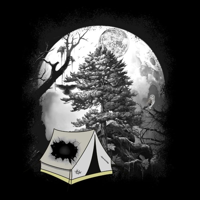 Tente Camping Forêt Forest Creatures Camping Camping