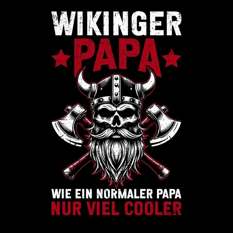 Wikinger Papa Vatertag Vaterschaft Elternteil