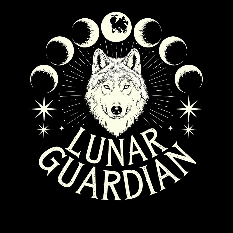 Lunar Guardian Wolf Moon Phases