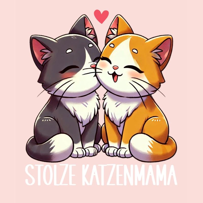 Katzen Mama Muttertag Elternteil Mama