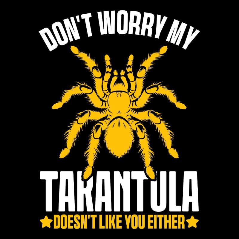 Tarentule Arachnide Araignées Poilues Exotique Drôle