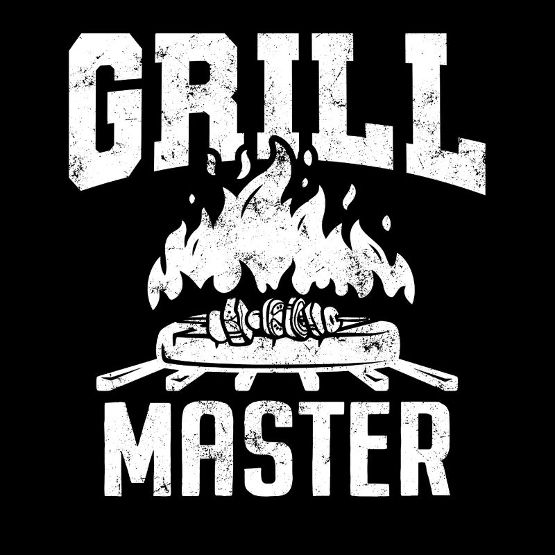 Grill Master Funny BBQ Grilling Pitmaster