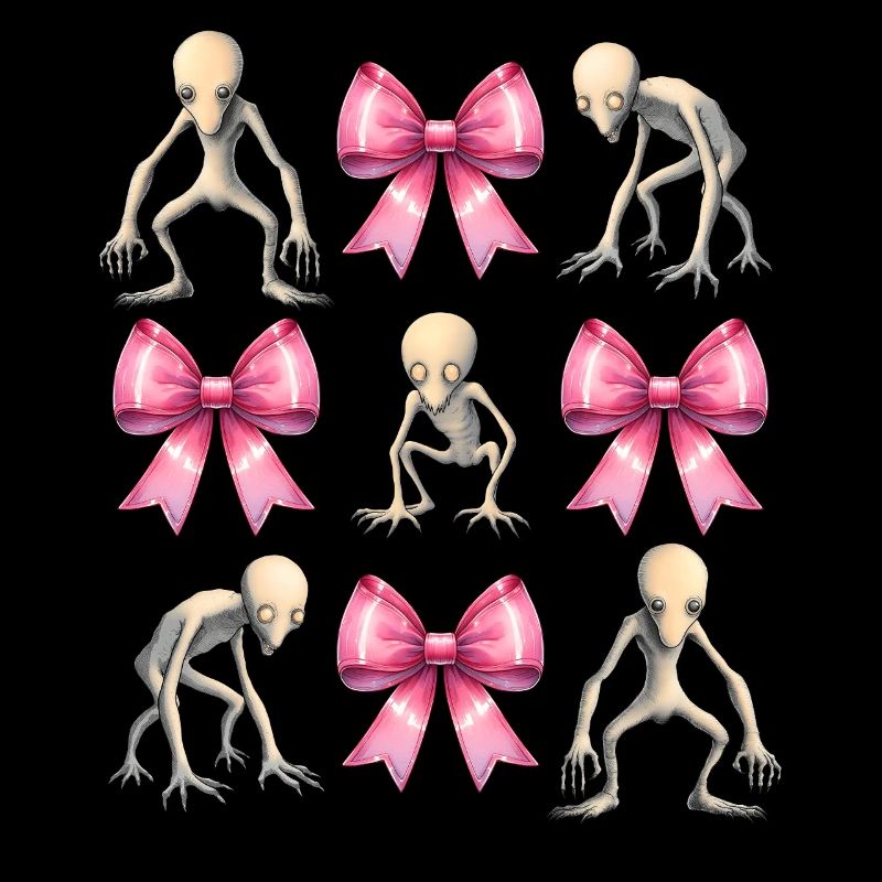 Coquette Bow Dover Demon Cryptid Cryptozoology