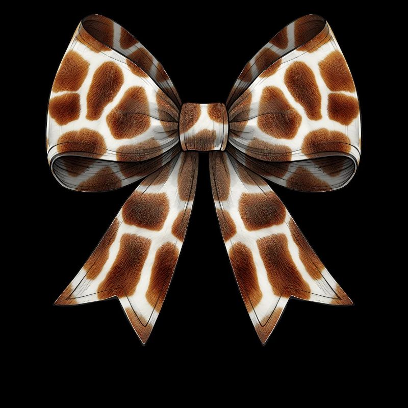 Coquette Bogen Giraffe Druck Mädchen Mutter