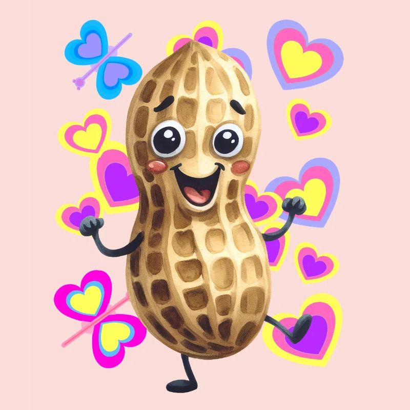 Peanut Spring Dance Dancing Peanuts Kids