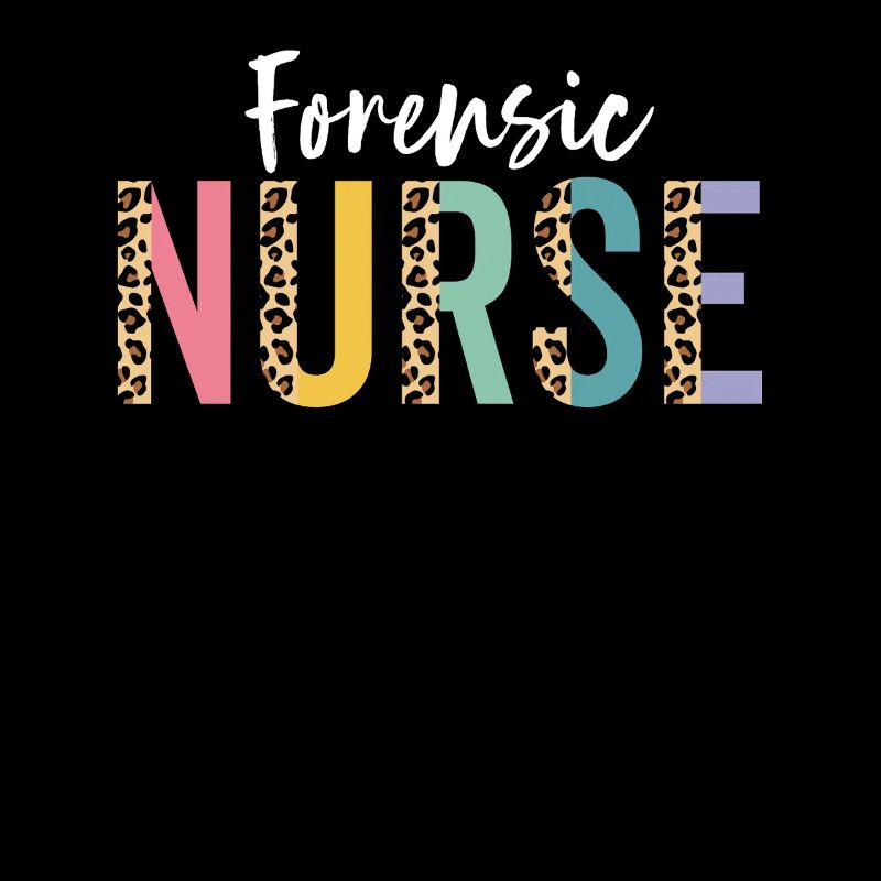 Forensic Nurse Half Leopard Healthcare Worker