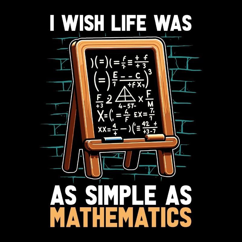 Mathematician I Wish Life Was As Simple Statistics