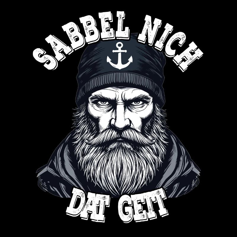 Frison orientale marin de la mer du Nord Sabbel nich dat geit