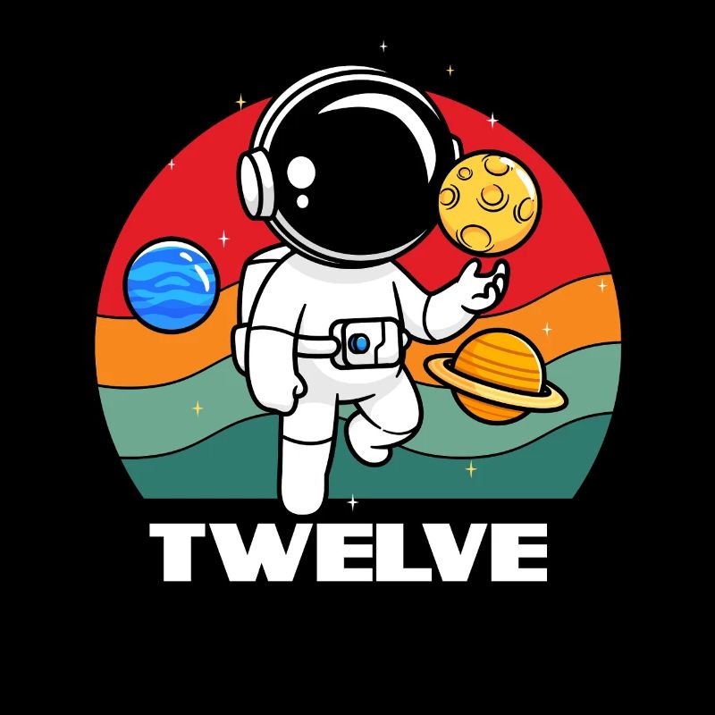 Astronaut Zwölf Geburtstag Abenteuer