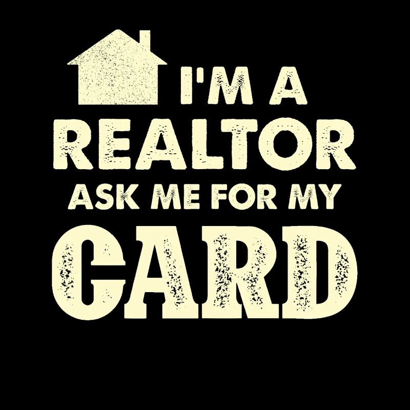Je suis un agent immobilier Demandez-moi ma carte