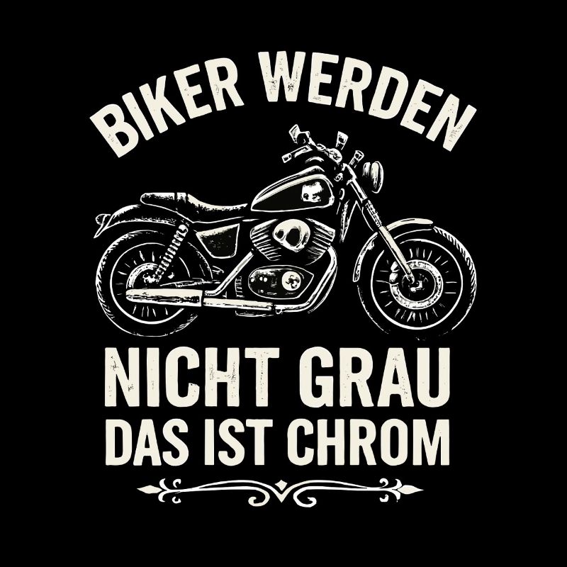 Les motards ne deviennent pas gris - c’est le chrome !