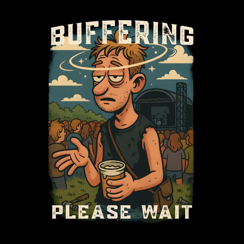 Buffering… bitte warten | Nerd Humor