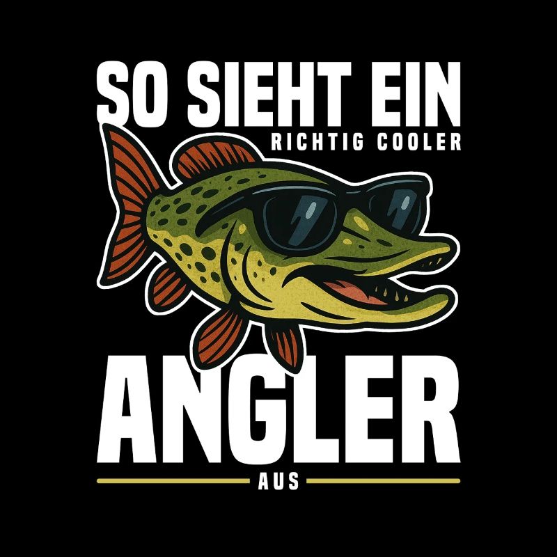 So Sieht Ein Richtig Cooler Angler Aus