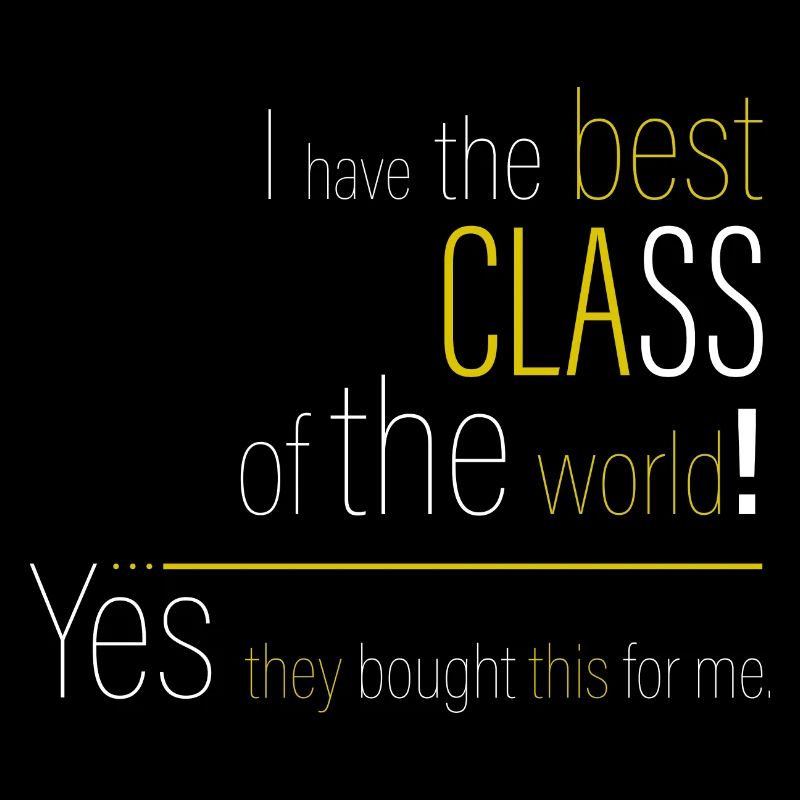 Yes, my classmates bought it.