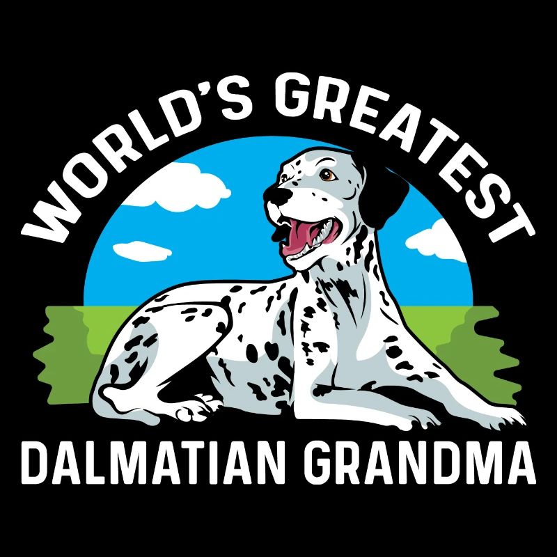 Le plus grand cadeau de grand-mère dalmate le plus doux de grand-mère