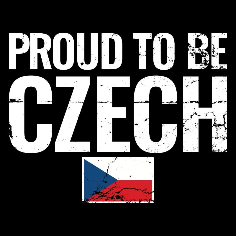 Fier d’être tchèque République tchèque Drapeau tchèque