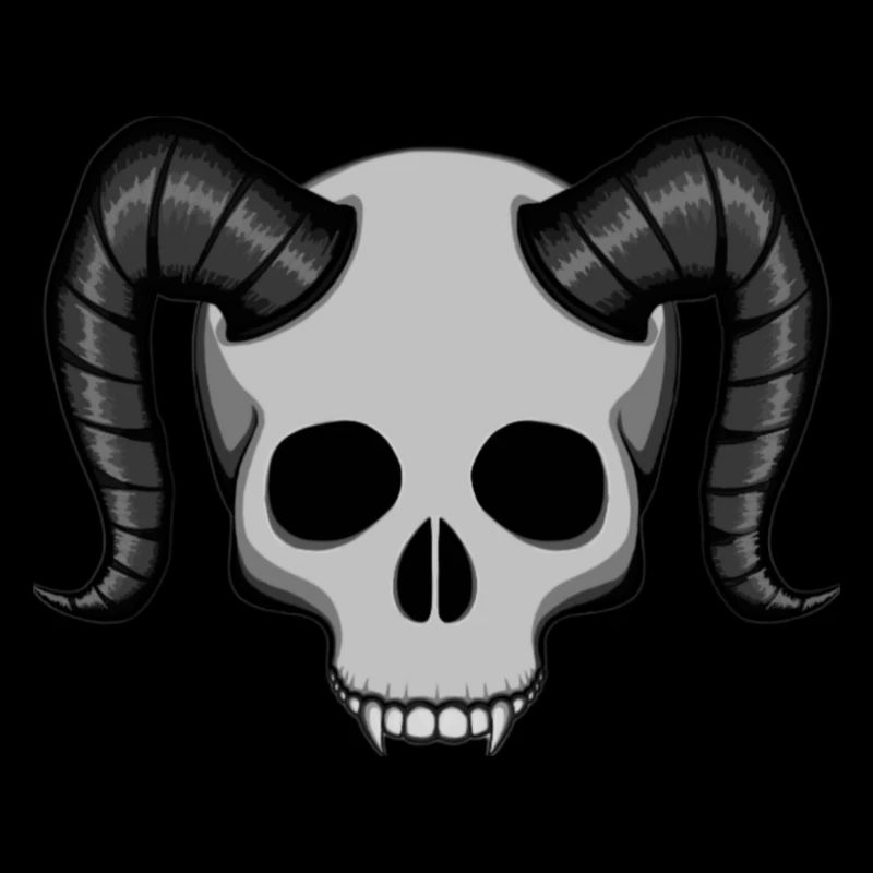 Dämon - Halbschädel