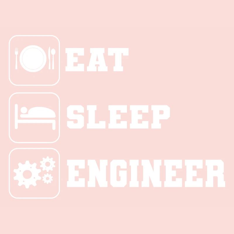 Sleep engineer eat. Relaxation person gift