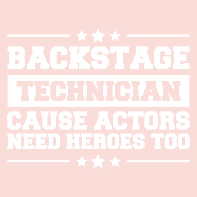 Stage Crew Design für einen Backstage-Techniker