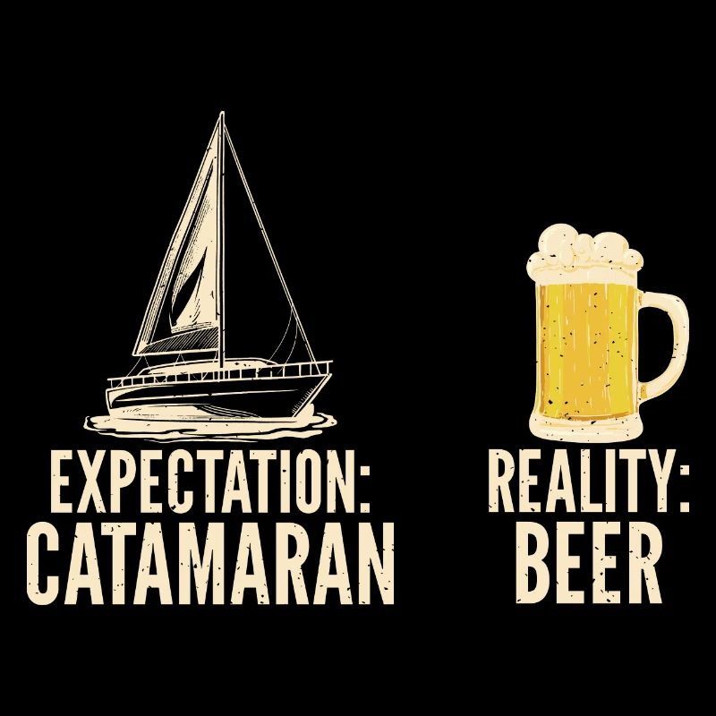 Catamaran sailing