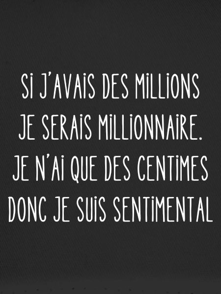si j'avais des millions