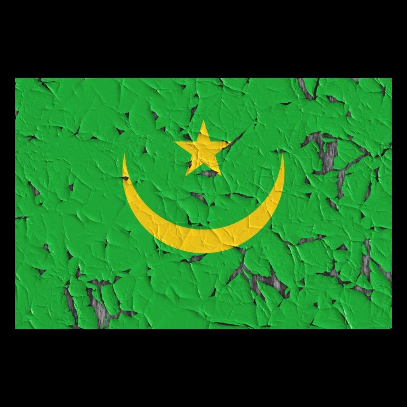La Mauritanie comme drapeau