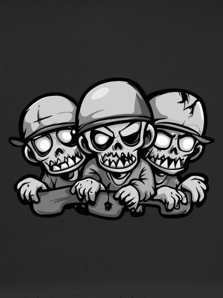 Zombies Halloween Bande dessinée