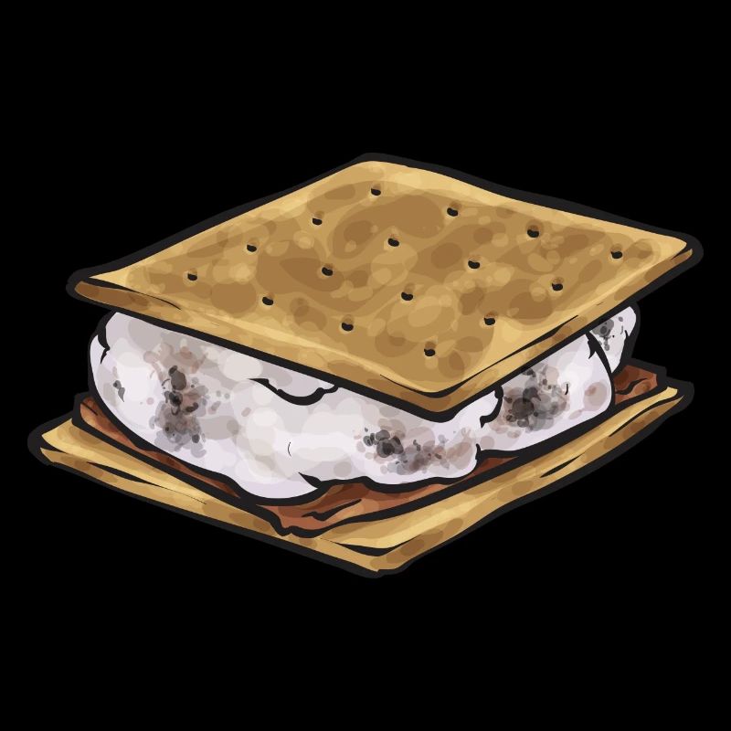 S'more Lagerfeuer Marshmallow Camping