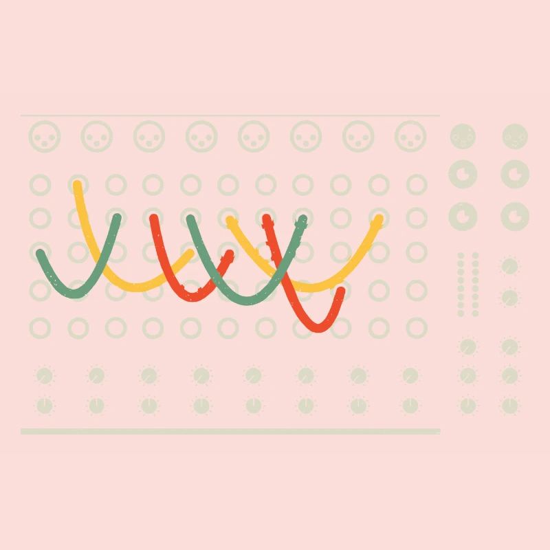 Synthesizer Techno Instrument