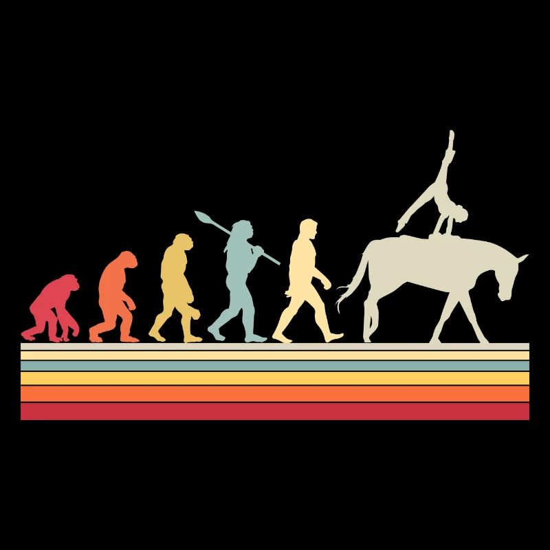 Equestrian Vaulting Evolution Horseback Riding