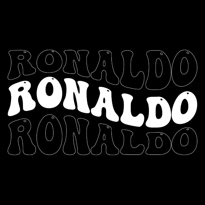Drôle Ronald Groovy 4 Hommes Femmes Cool Ronalddo Cravate
