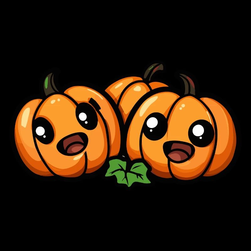 Pumpkin Halloween Cute Comic