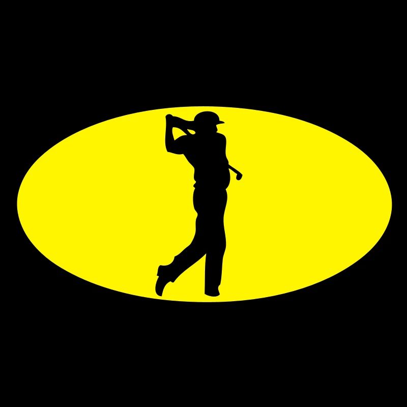 golf logo bat