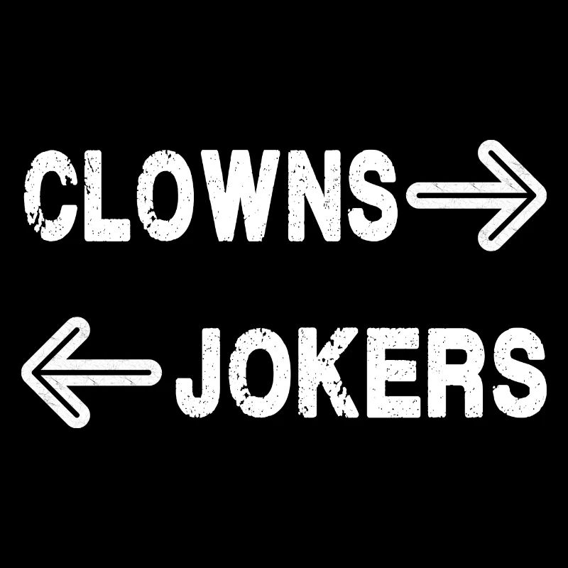 Clowns à gauche, Jokers à droite - Meme