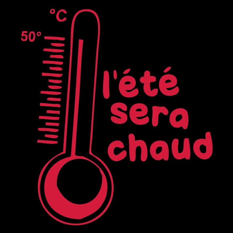 Sommer wird heiß brenn sein