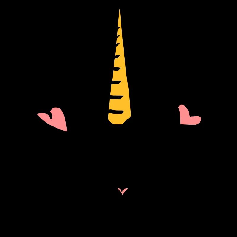 Cat unicorn drawing graphic gift birthday