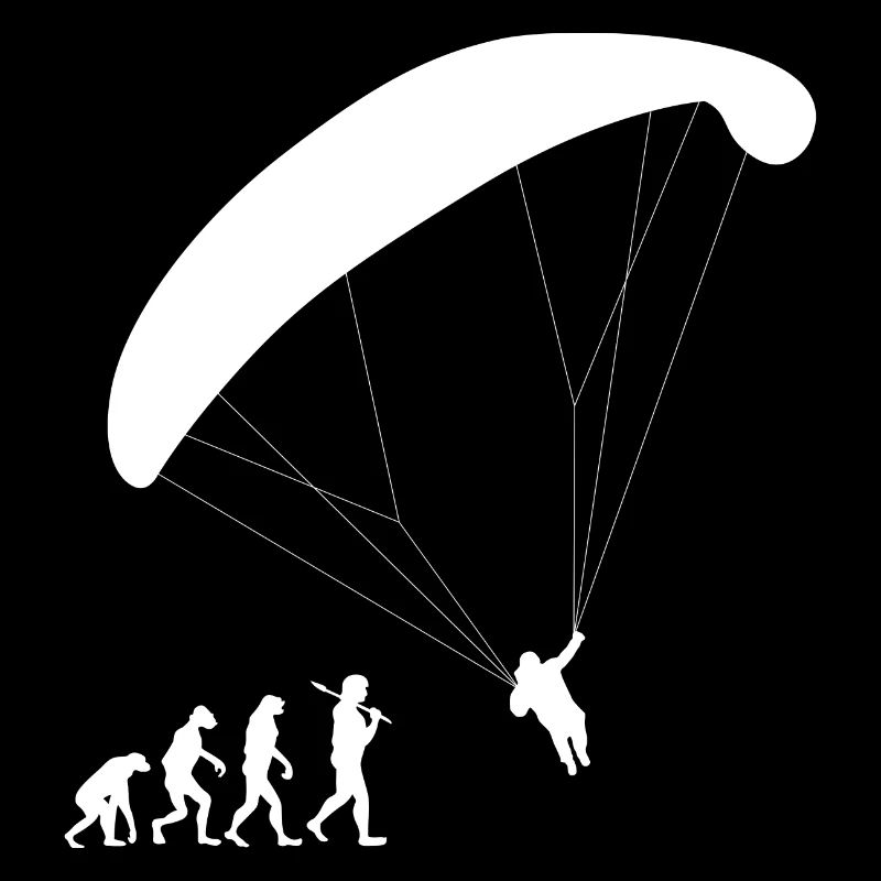 Paragliding Evolution Paraglider Gift Flying