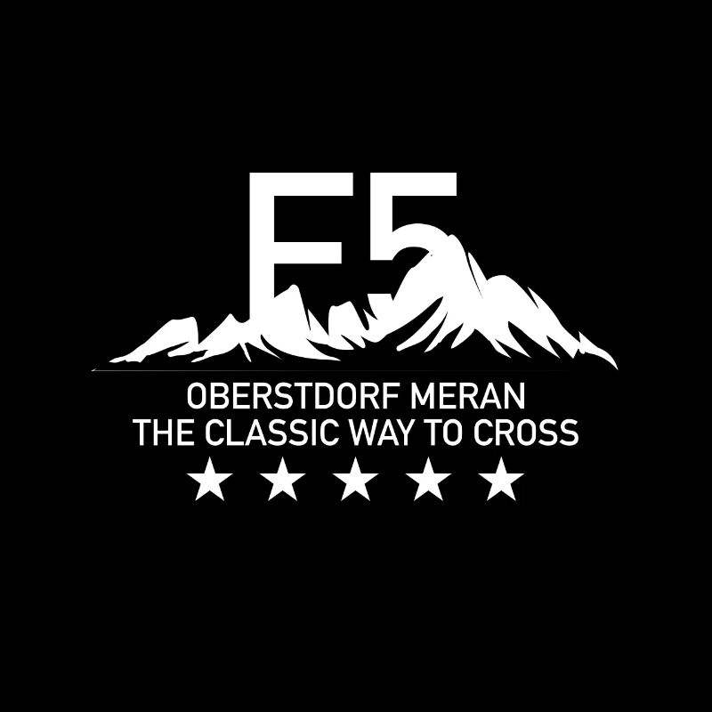 Crossing the Alps from Oberstdorf to Meran-E5 Wander