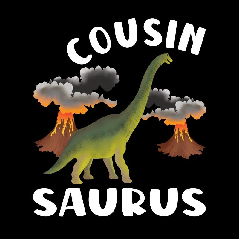 Cousin devient un cousin dinosaure Saurus