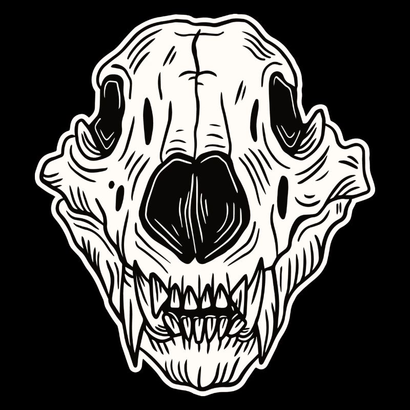Skull Skeleton Skull Horror Halloween Gift
