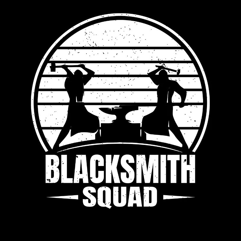 Idée cadeau Blacksmithing Anvil Blacksmith Squad